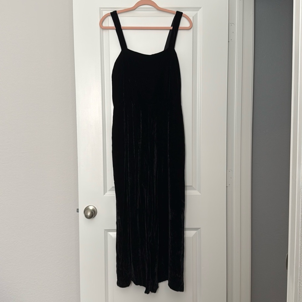 Madewell Velvet Jumpsuit